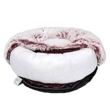 Zelly Faux Fur Calming Pet Bed